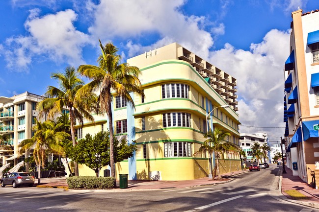 Art Deco district Miami Floride