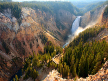 Parc de Yellowstone Canyon