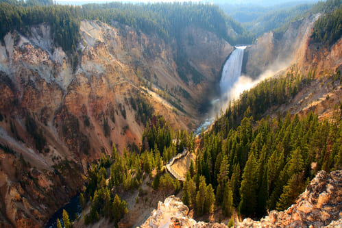 Parc de Yellowstone Canyon