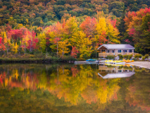 Lac Echo à l'automne