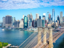 Pont de Brooklyn et Manhatthan