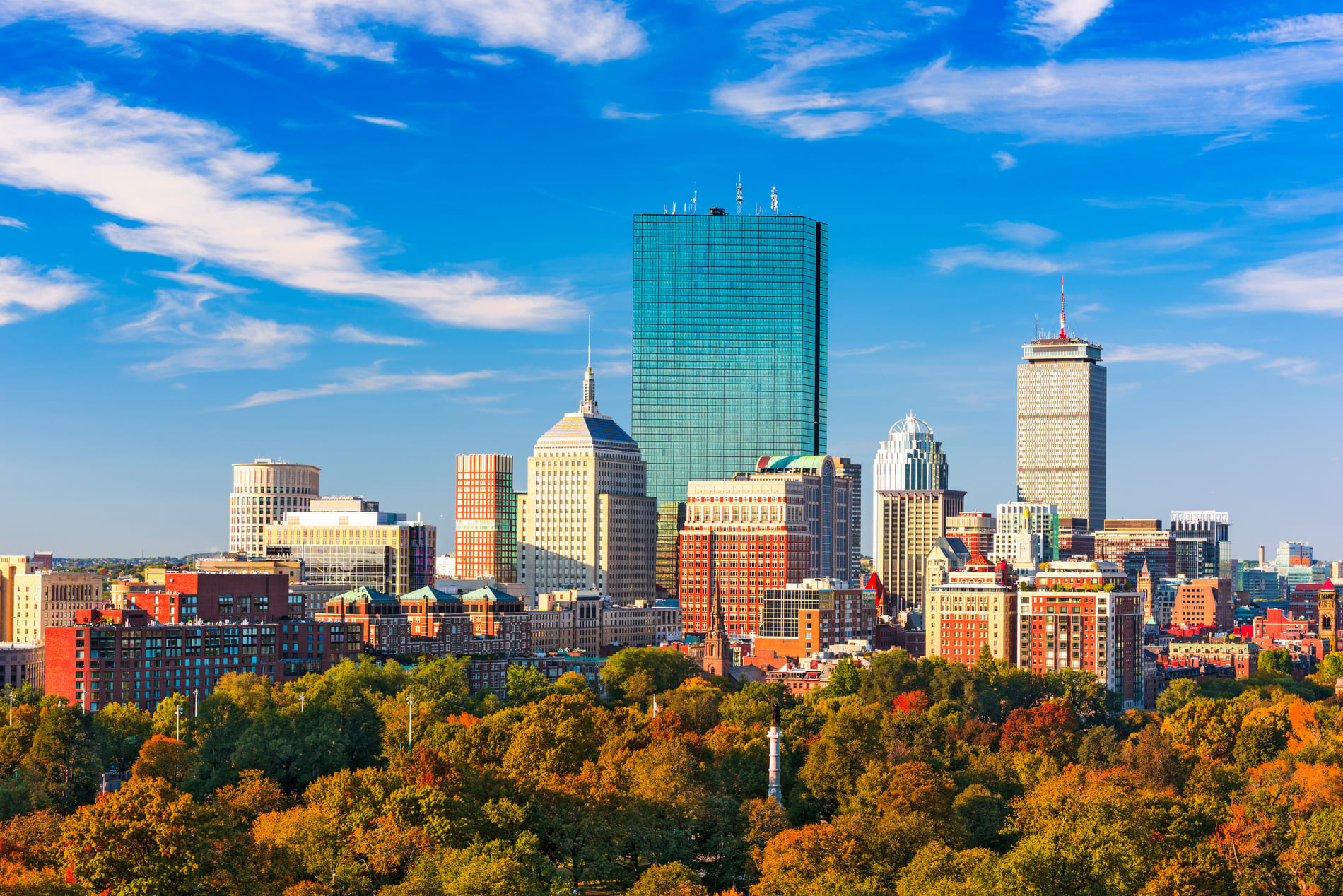 Automne Boston