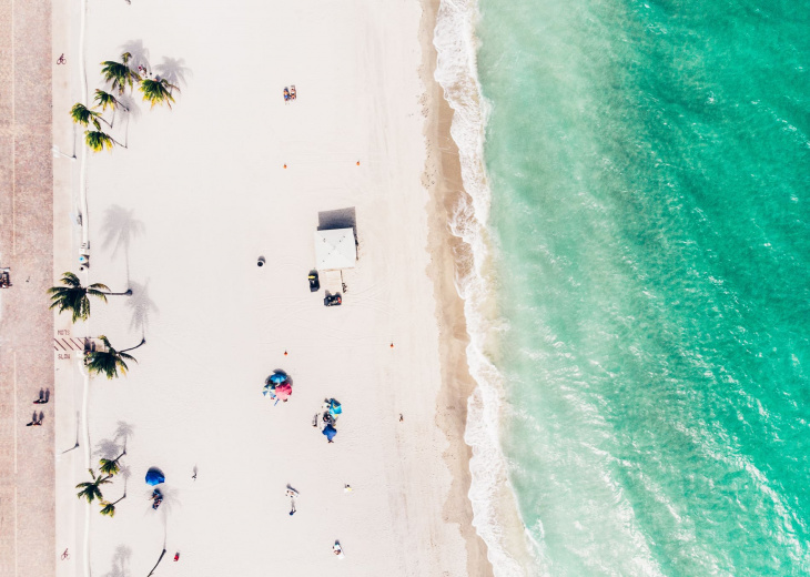 Plage de Miami