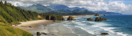 Plage de l'oregon