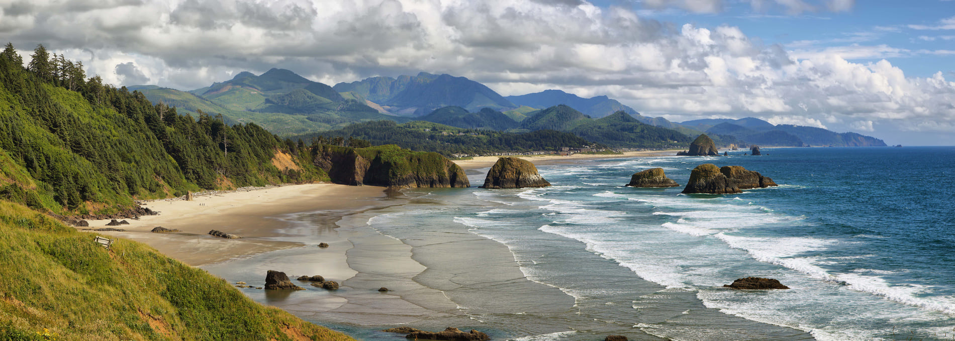 Plage de l'oregon