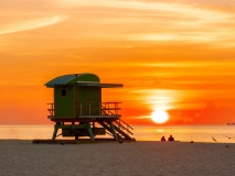 Coucher Soleil à Miami