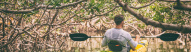 Kayak dans les Everglades en Floride