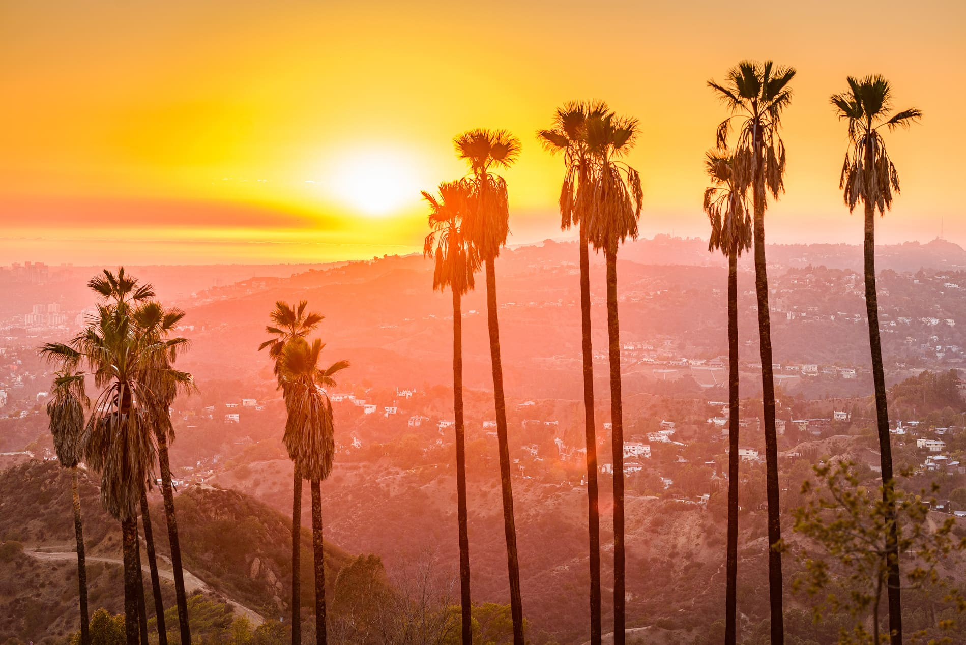 Sunset Californie